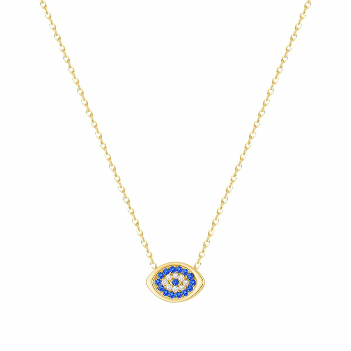Urbanti Stainless Steel Ever Seeing Eye Necklace