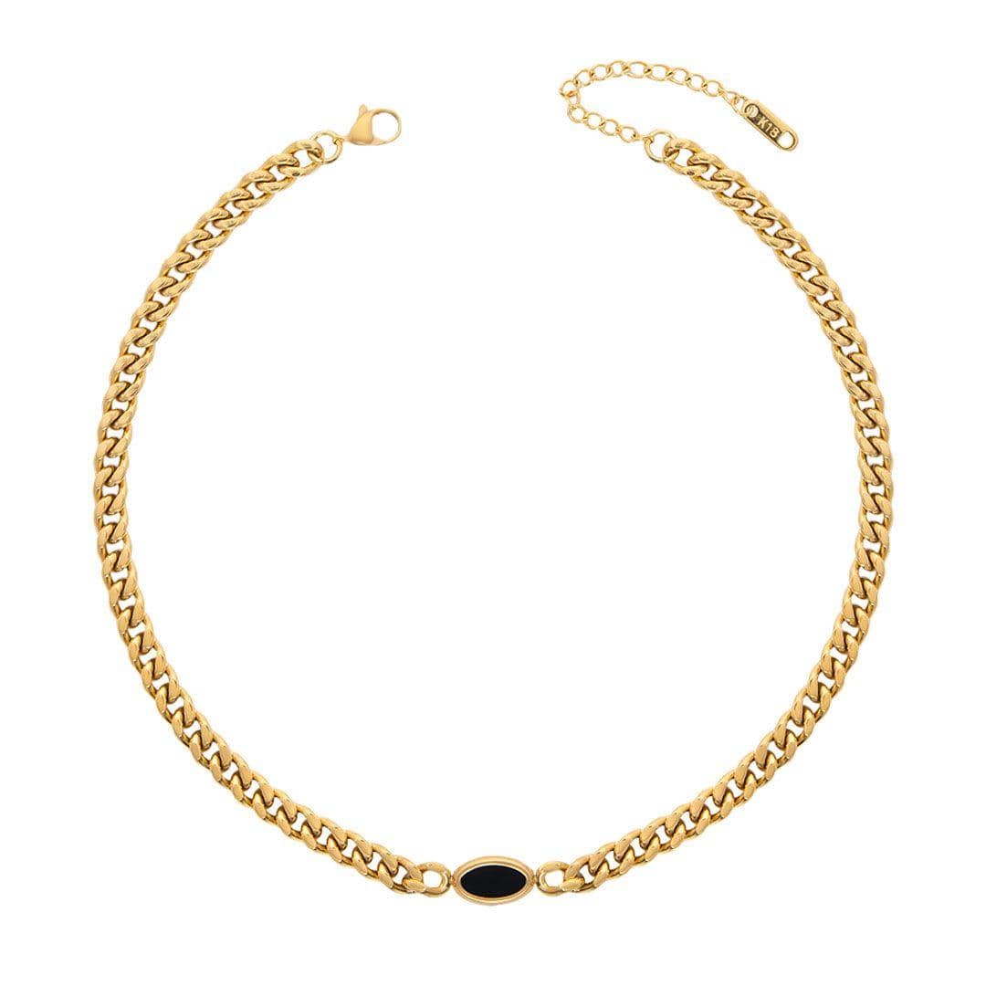 Urbanti Stainless Steel Ezra Choker Gold