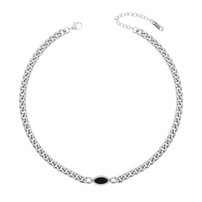 Urbanti Stainless Steel Ezra Choker Silver