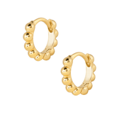 Urbanti Stainless Steel Fate Hoop Earrings