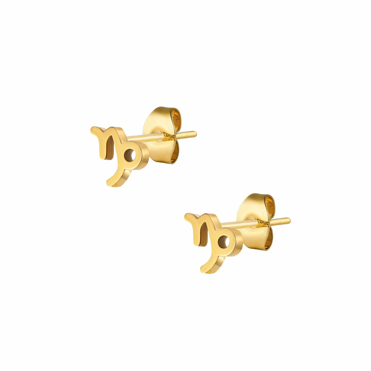 Urbanti Stainless Steel Fate Zodiac Stud Earrings
