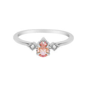 Urbanti Stainless Steel Faye Ring Silver / US 5 / UK J / EUR 49 (x small)