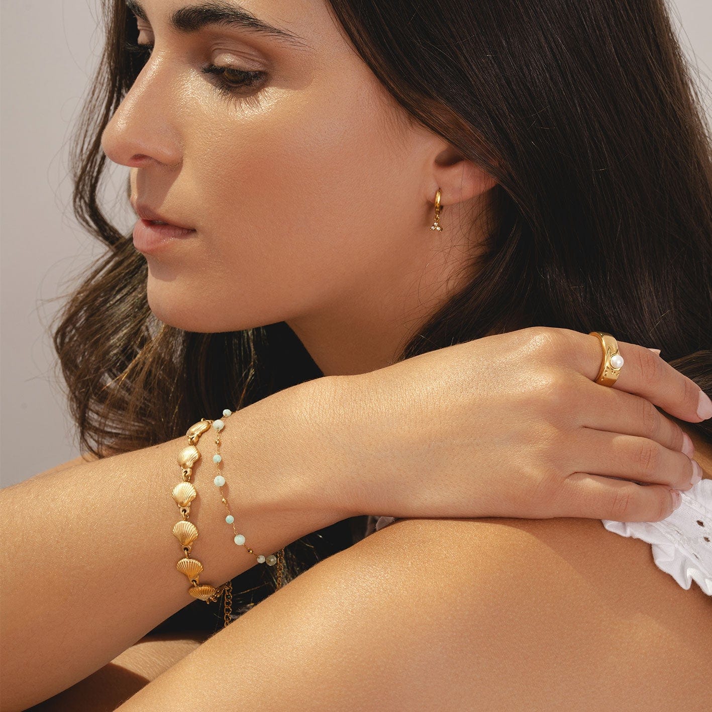 Urbanti Stainless Steel Fern Bracelet