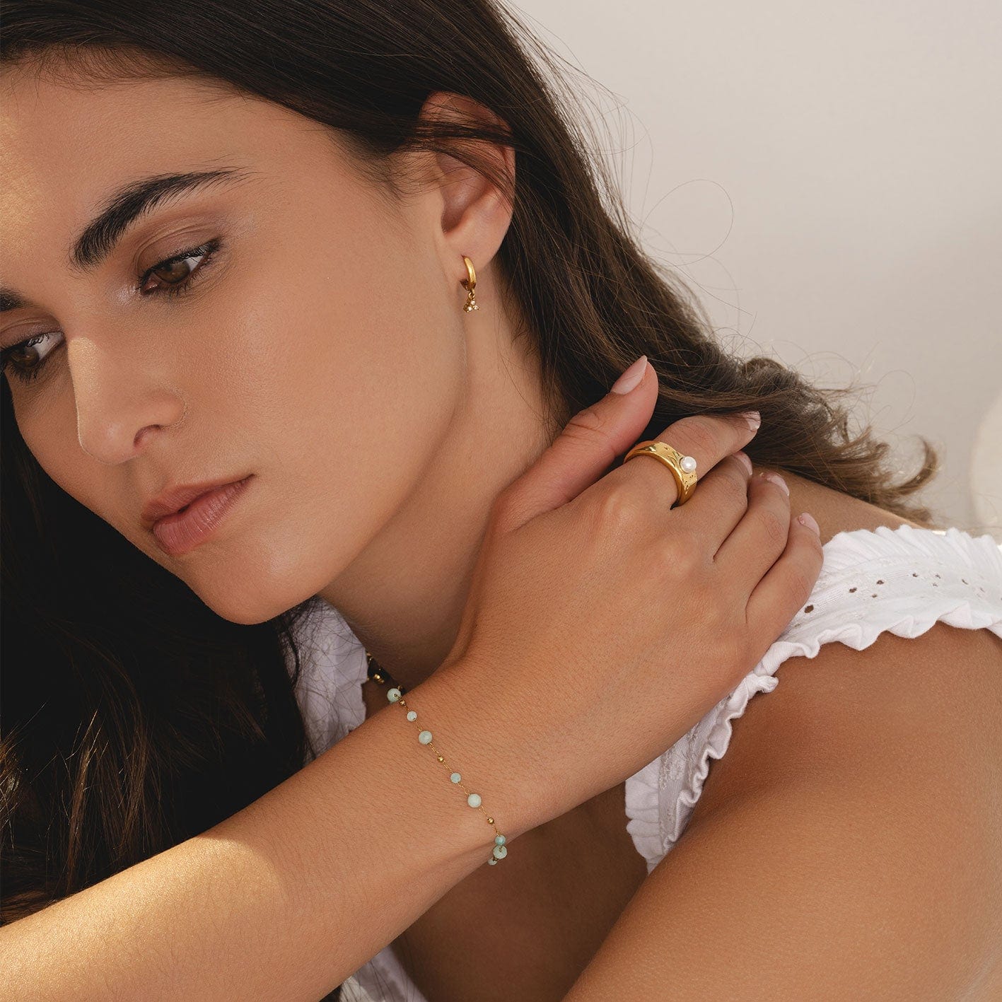 Urbanti Stainless Steel Fern Bracelet