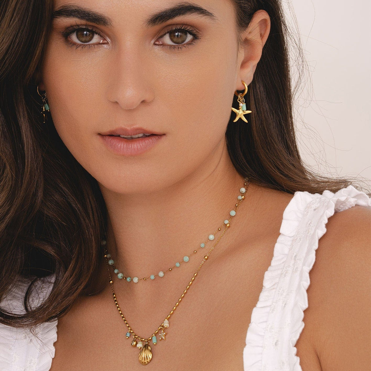 Urbanti Stainless Steel Fern Choker