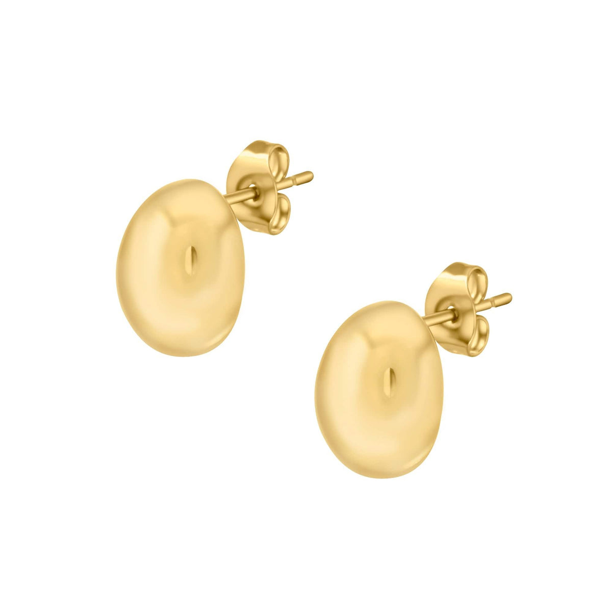 Urbanti Stainless Steel Florence Stud Earrings Gold