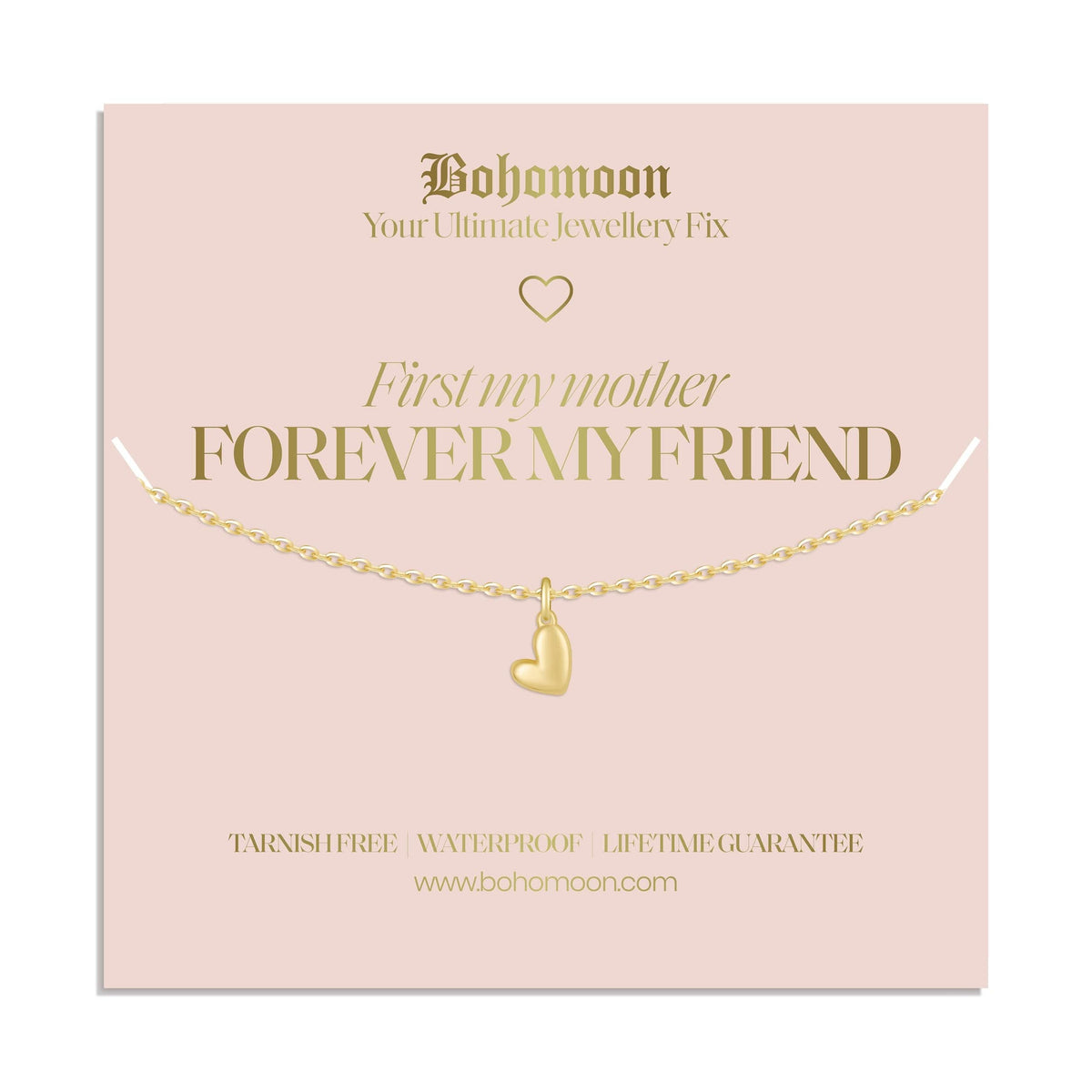 Urbanti Stainless Steel Forever Mother Necklace