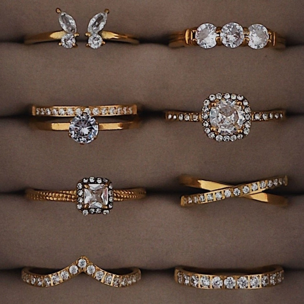 Urbanti Stainless Steel Fortune Ring