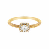 Urbanti Stainless Steel Fortune Ring Gold / US 5 / UK J / EUR 49 (x small)