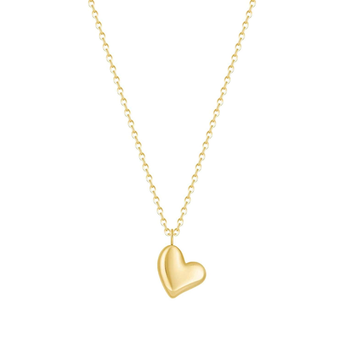 Urbanti Stainless Steel From The Heart Necklace