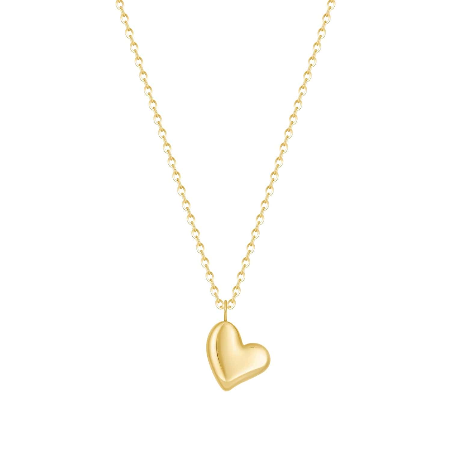 Urbanti Stainless Steel From The Heart Necklace