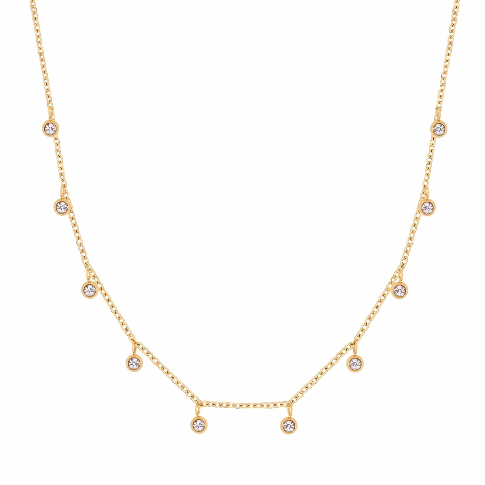 Urbanti Stainless Steel Gabrielle Necklace Gold