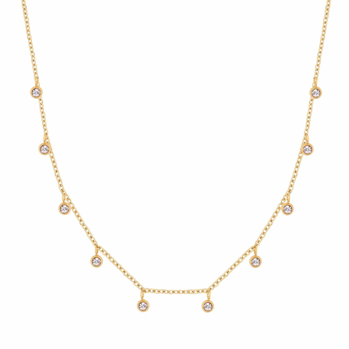 Urbanti Stainless Steel Gabrielle Necklace Gold