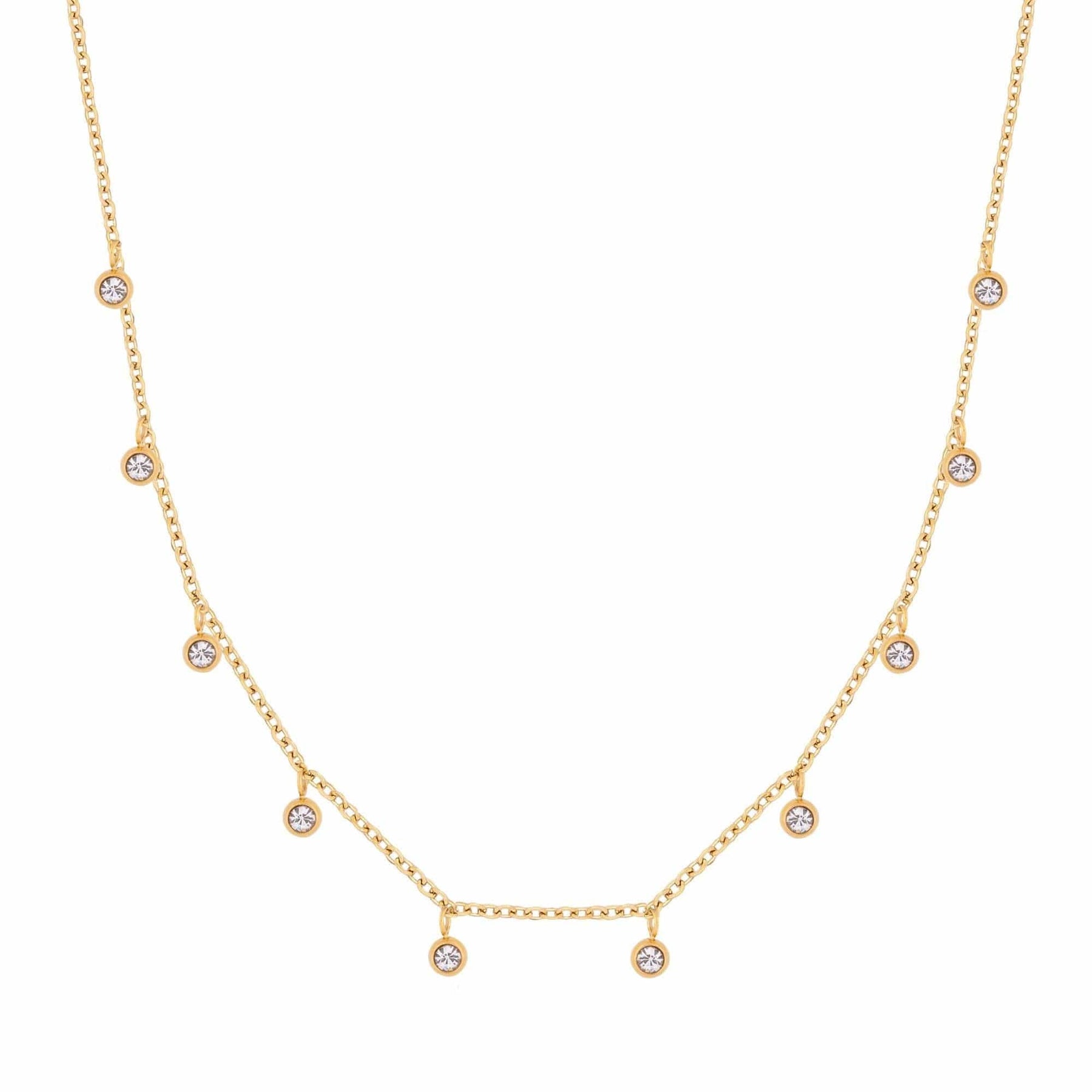 Urbanti Stainless Steel Gabrielle Necklace Gold