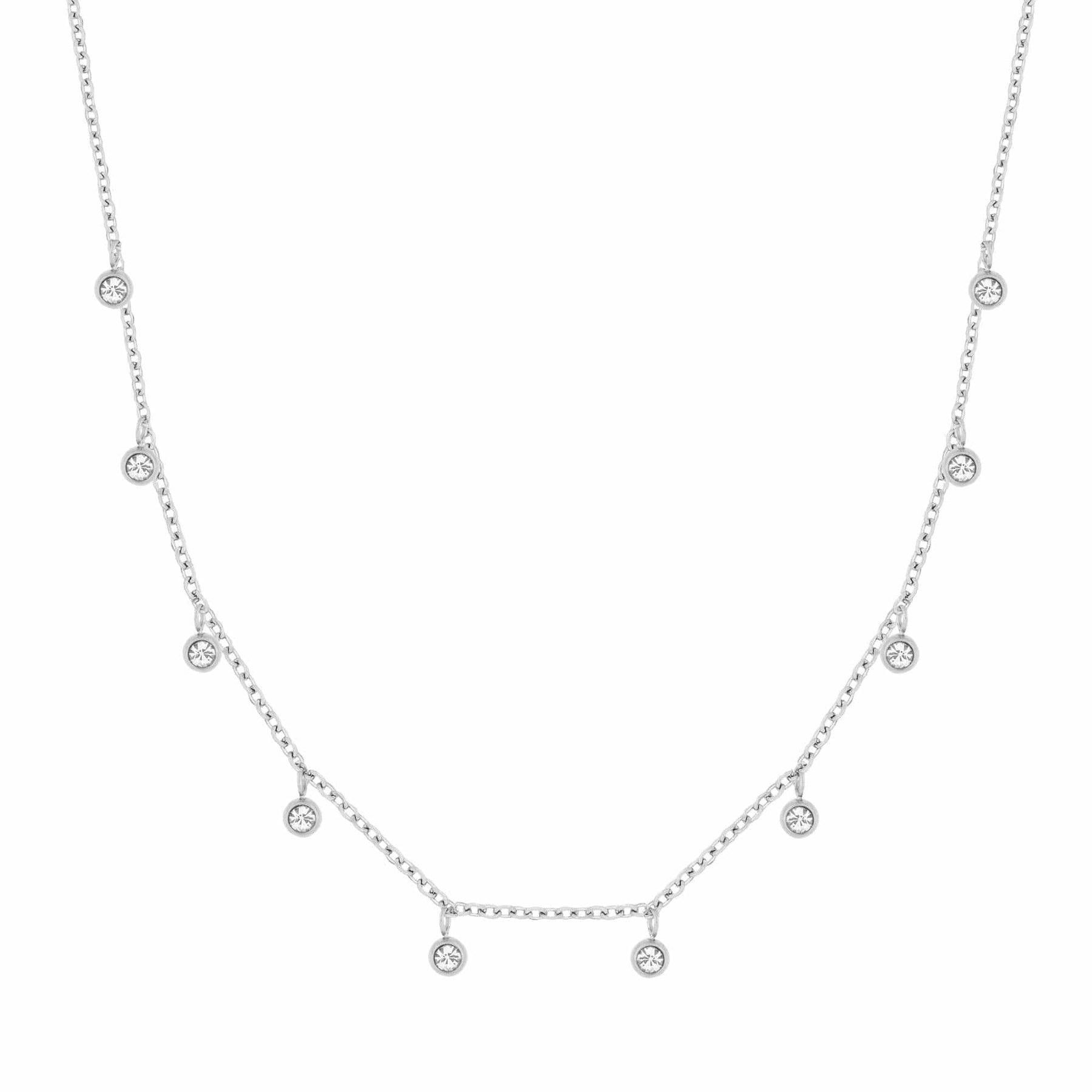 Urbanti Stainless Steel Gabrielle Necklace Silver