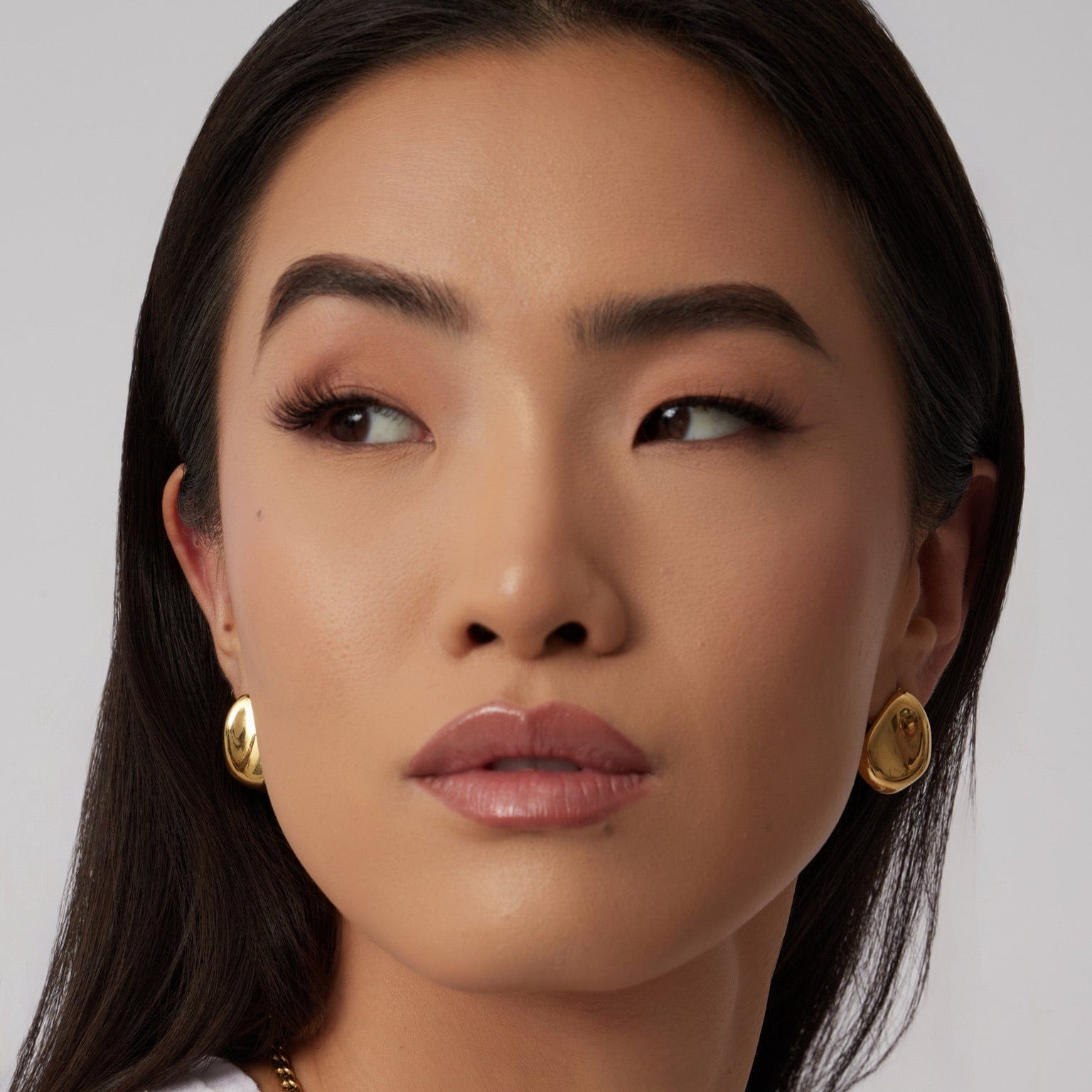 Urbanti Stainless Steel Glory Stud Earrings