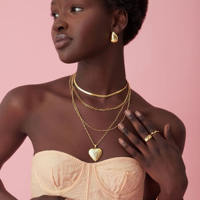 Urbanti Stainless Steel Glory Stud Earrings