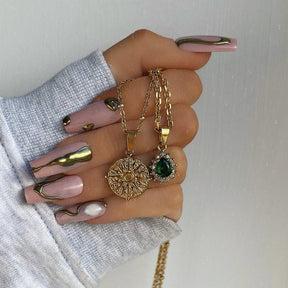 Urbanti Stainless Steel Goddess Necklace