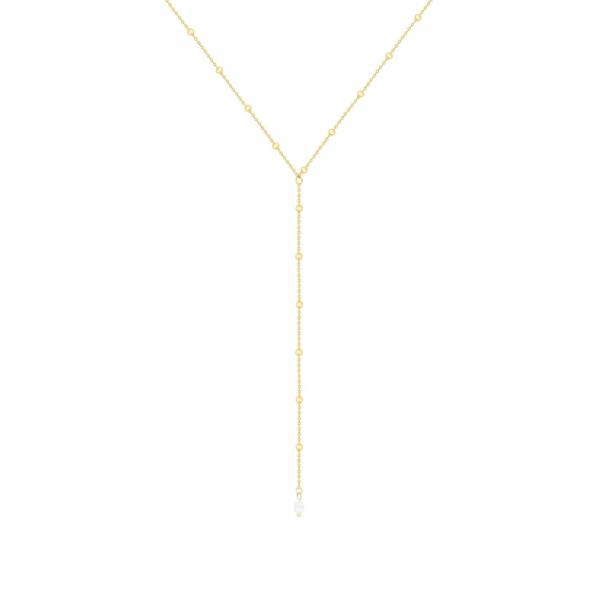 Urbanti Stainless Steel Golden Hour Lariat Choker / Necklace