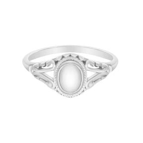 Urbanti Stainless Steel Hadley Pearl Ring