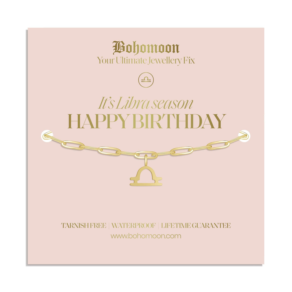 Urbanti Stainless Steel Happy Birthday Zodiac Bracelet