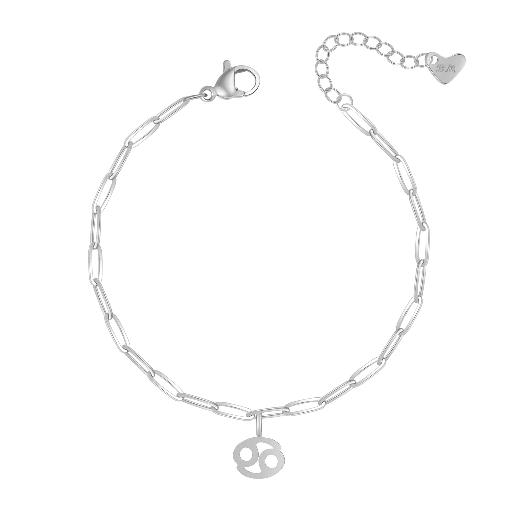 Urbanti Stainless Steel Happy Birthday Zodiac Bracelet