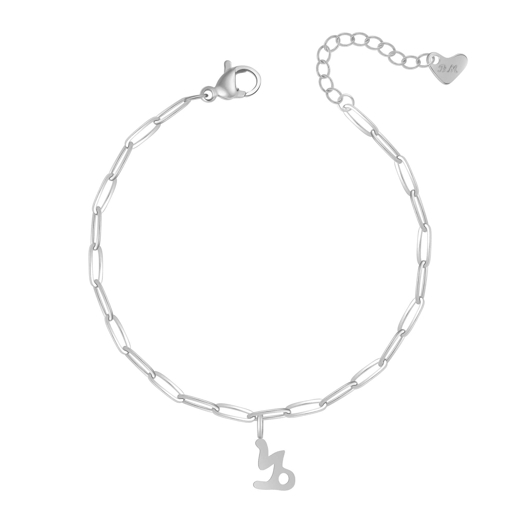 Urbanti Stainless Steel Happy Birthday Zodiac Bracelet