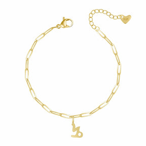 Urbanti Stainless Steel Happy Birthday Zodiac Bracelet