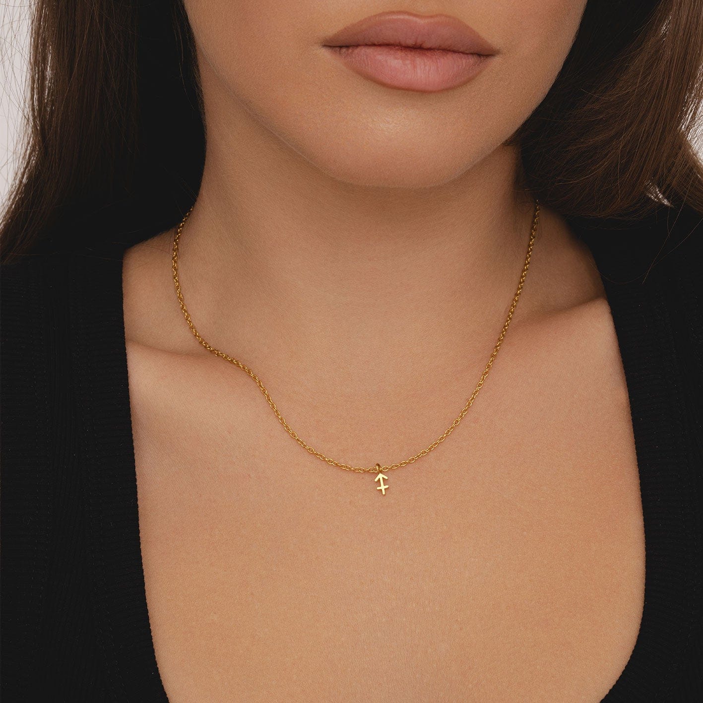 Urbanti Stainless Steel Happy Birthday Zodiac Necklace