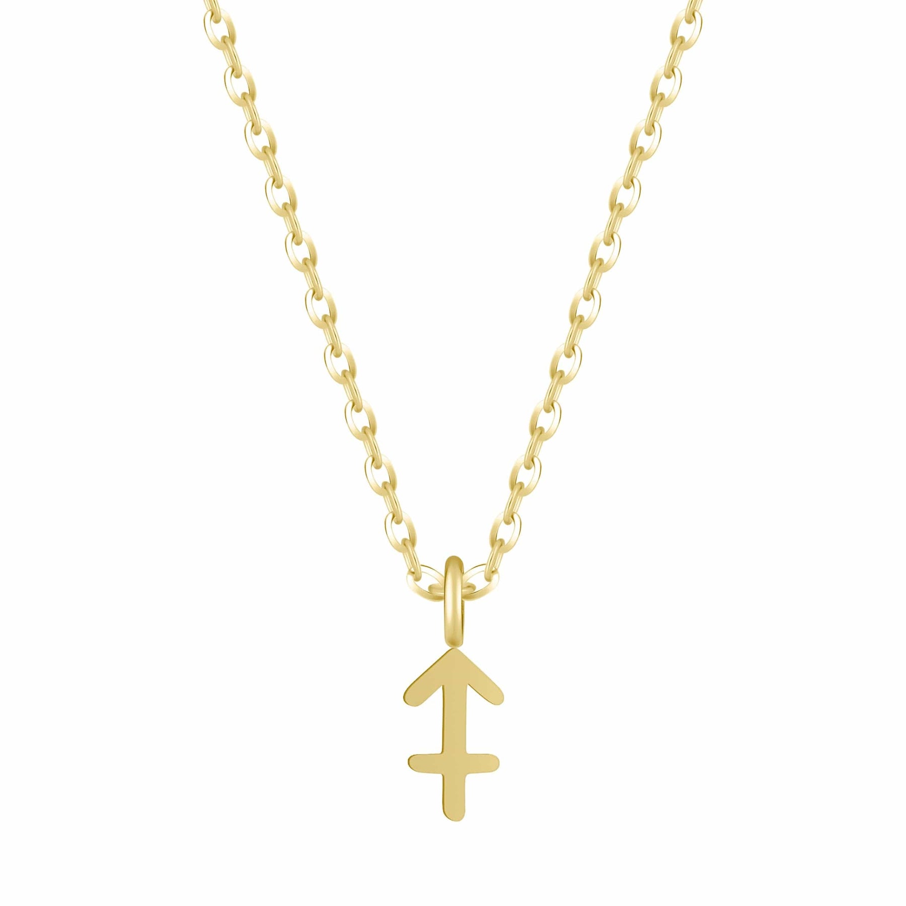 Urbanti Stainless Steel Happy Birthday Zodiac Necklace