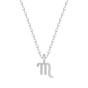 Urbanti Stainless Steel Happy Birthday Zodiac Necklace