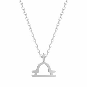 Urbanti Stainless Steel Happy Birthday Zodiac Necklace