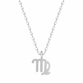 Urbanti Stainless Steel Happy Birthday Zodiac Necklace