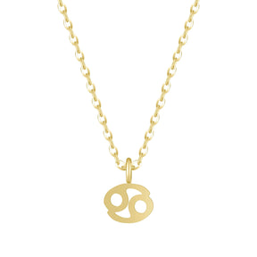 Urbanti Stainless Steel Happy Birthday Zodiac Necklace