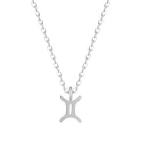 Urbanti Stainless Steel Happy Birthday Zodiac Necklace