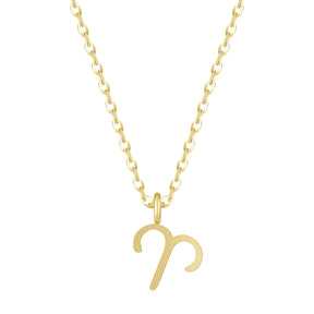 Urbanti Stainless Steel Happy Birthday Zodiac Necklace