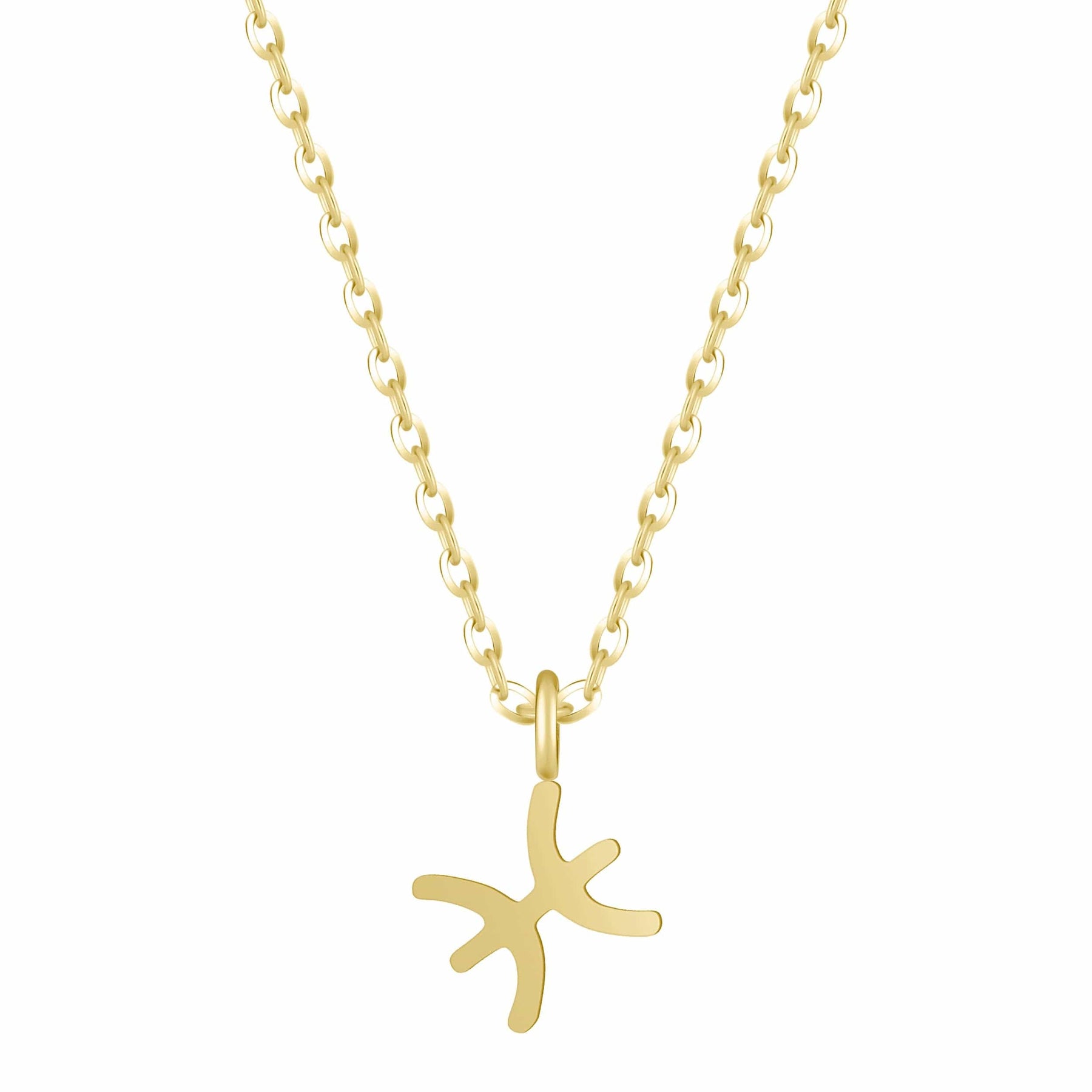 Urbanti Stainless Steel Happy Birthday Zodiac Necklace