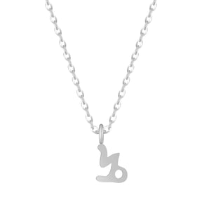 Urbanti Stainless Steel Happy Birthday Zodiac Necklace