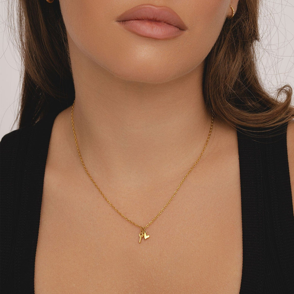 Urbanti Stainless Steel Happy New Home Necklace