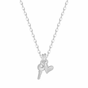 Urbanti Stainless Steel Happy New Home Necklace