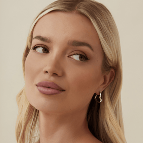 Urbanti Stainless Steel Harmony Hoop Earrings