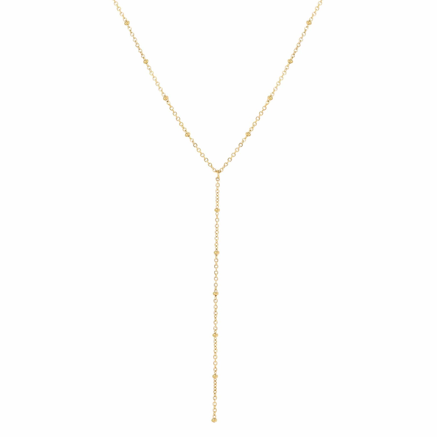 Urbanti Stainless Steel Heatwave Lariat Necklace