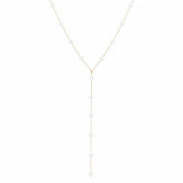 Urbanti Stainless Steel Holiday Romance Lariat Necklace