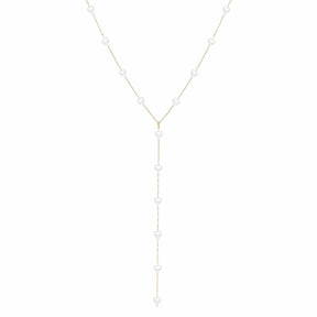 Urbanti Stainless Steel Holiday Romance Lariat Necklace