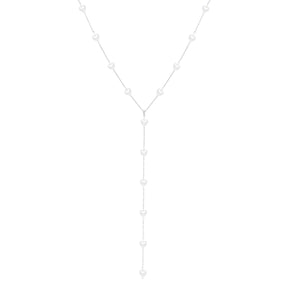 Urbanti Stainless Steel Holiday Romance Lariat Necklace