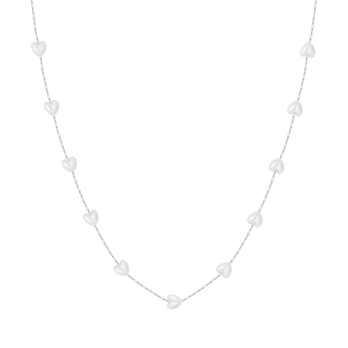 Urbanti Stainless Steel Holiday Romance Pearl Choker