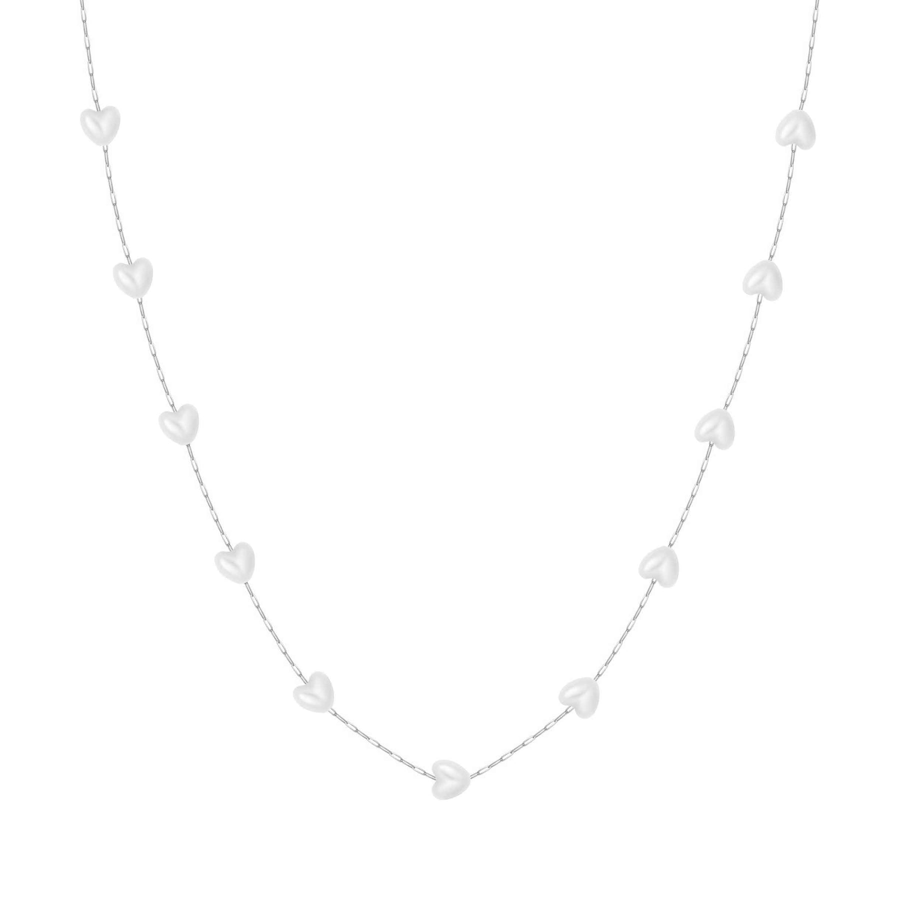 Urbanti Stainless Steel Holiday Romance Pearl Choker