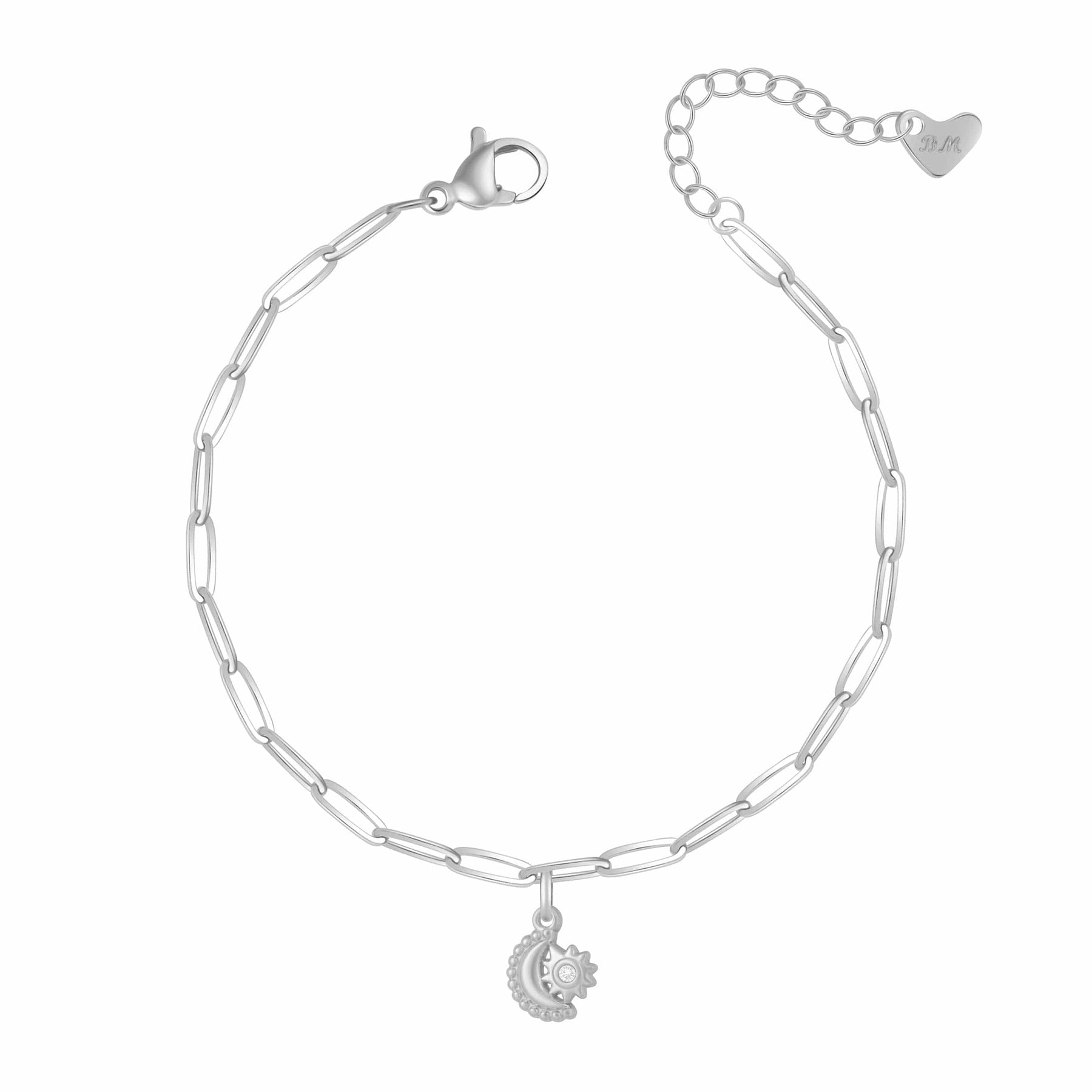 Urbanti Stainless Steel I Love You Bracelet