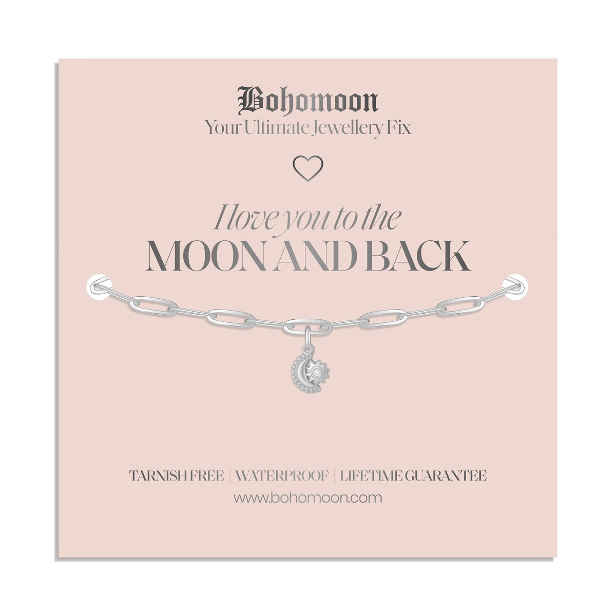 Urbanti Stainless Steel I Love You Bracelet