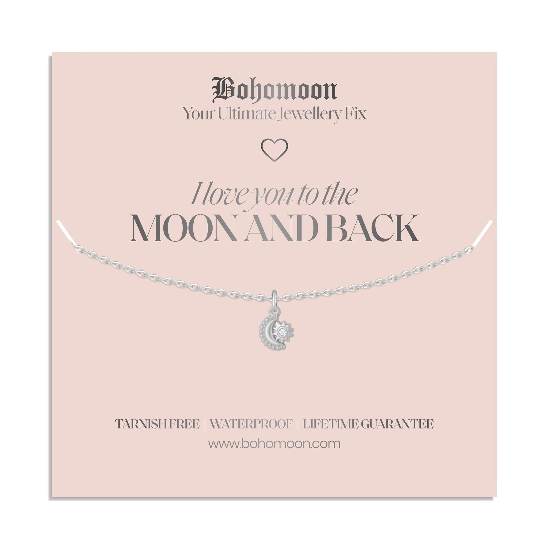 Urbanti Stainless Steel I Love You Necklace